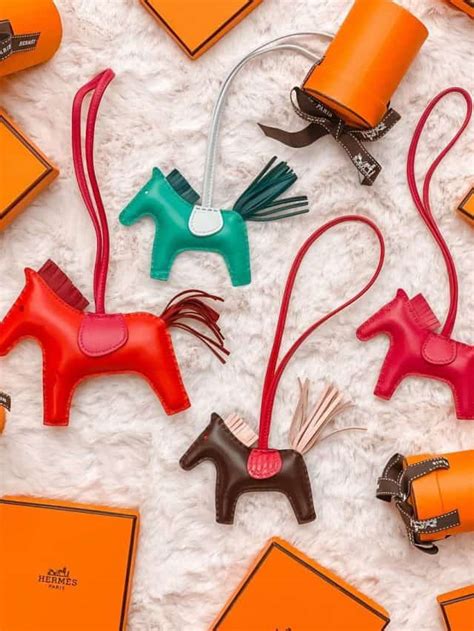 hermes rodeo charm size